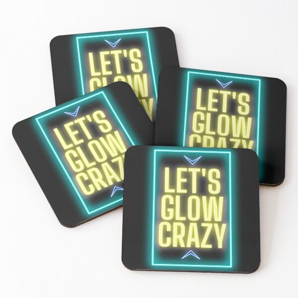 Item preview, Let's Glow Crazy - Birthday Party - For Fun People designed and sold by Sun Sand & Sea Art.