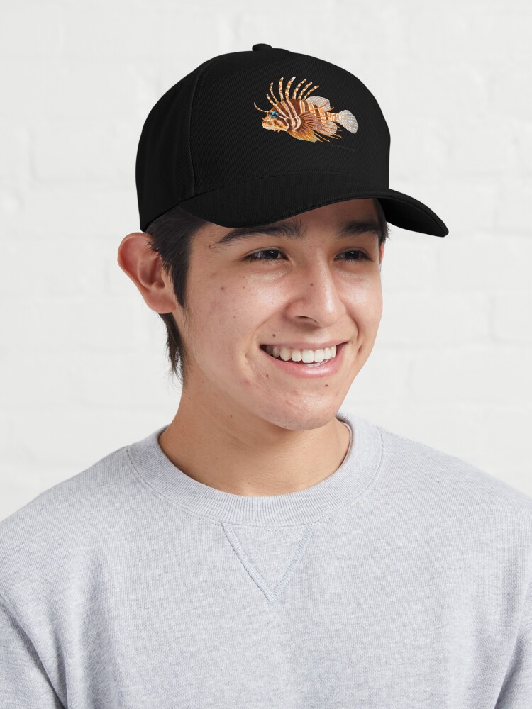 Alternate view of Zebra Lionfish Cap