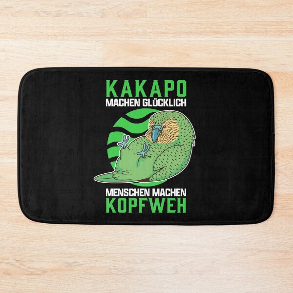 Item preview, Kakapo headache bird New Zealand parrot saying designed and sold by madgrfx.
