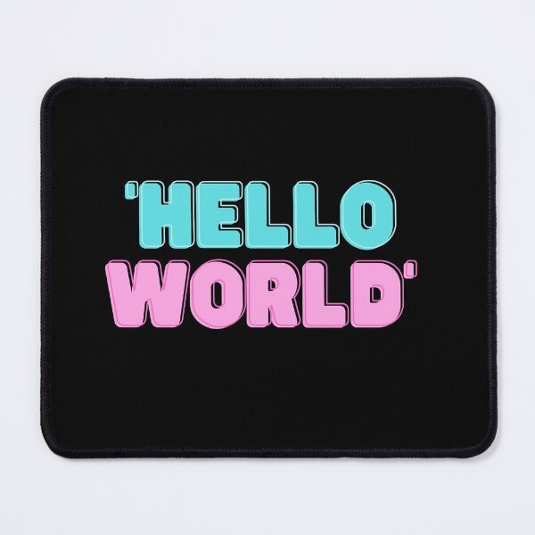 Item preview, 'Hello World' designed and sold by ZetViuTee.