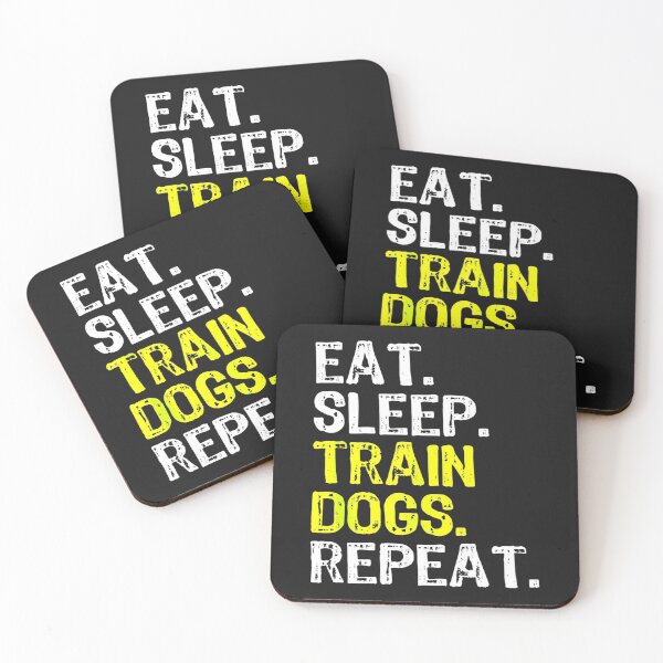 Item preview, Eat Sleep Train Dogs Trainer Training Funny Gift designed and sold by JudithPre11.