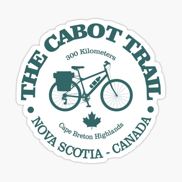 Vista previa del artículo con la obra «Cabot Trail (ciclismo)», diseñado y vendido por curranmorgan.