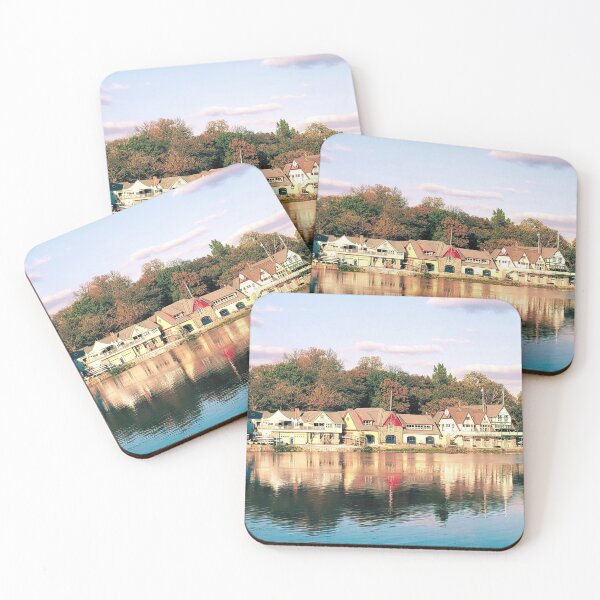 Item preview, Historic Boathouse Row Philadelphia designed and sold by PHLDesign.