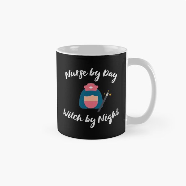 Item preview, Nurse by Day Witch by Night designed and sold by Gaalaxyz.