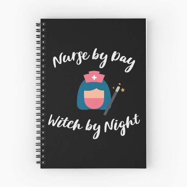 Item preview, Nurse by Day Witch by Night designed and sold by Gaalaxyz.