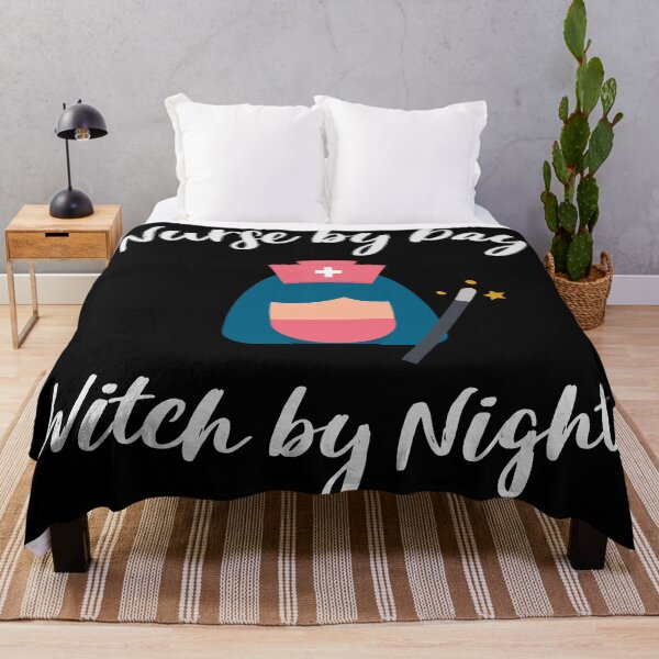 Item preview, Nurse by Day Witch by Night designed and sold by Gaalaxyz.