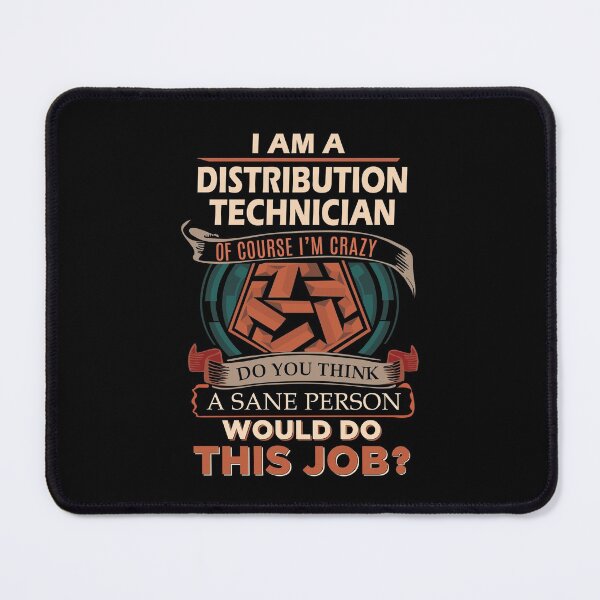Item preview, Distribution Technician T Shirt - Sane Person Gift Item Tee designed and sold by zubakbrita.