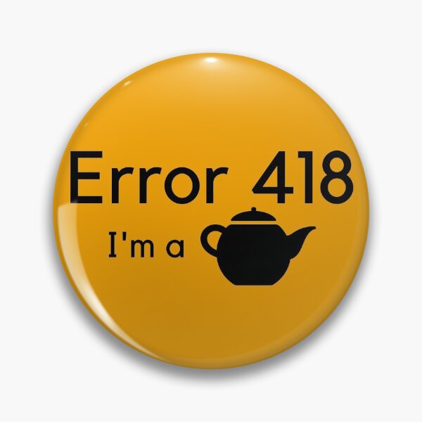 Item preview, Error 418 designed and sold by JentlysProducts.