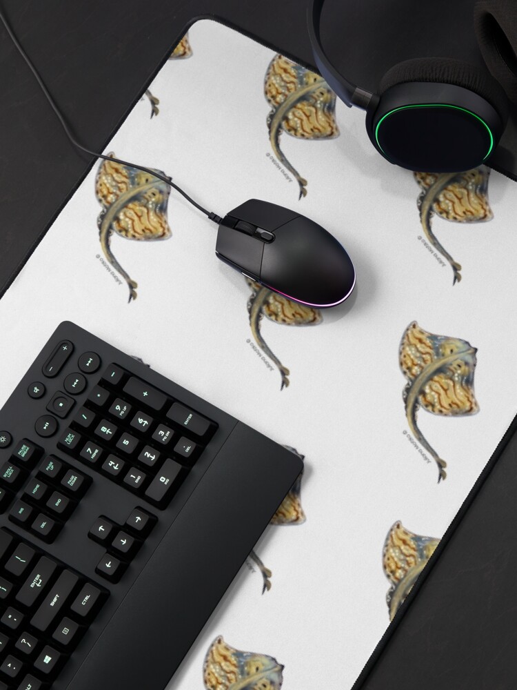 Alternate view of Undulate Ray Mouse Pad