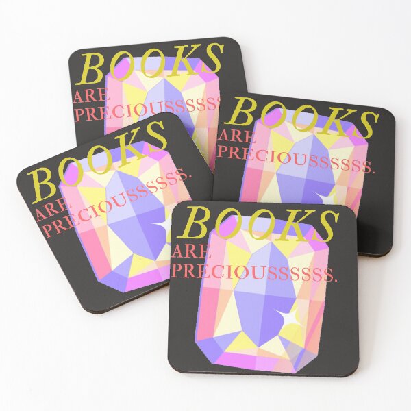 Item preview,  Books are precious, books stickers designed and sold by Luckydoe1.