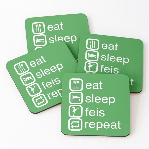 Item preview, Eat Sleep Feis Repeat designed and sold by hailish.