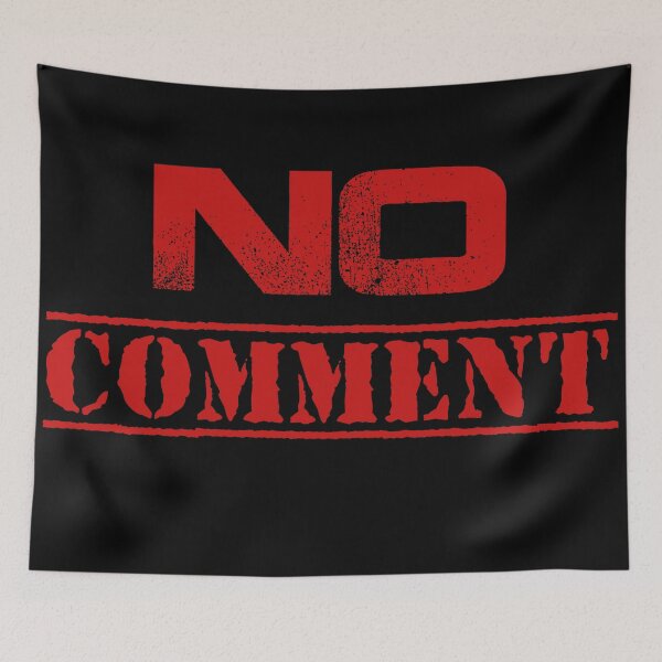 Item preview, NO COMMENT designed and sold by elevens.
