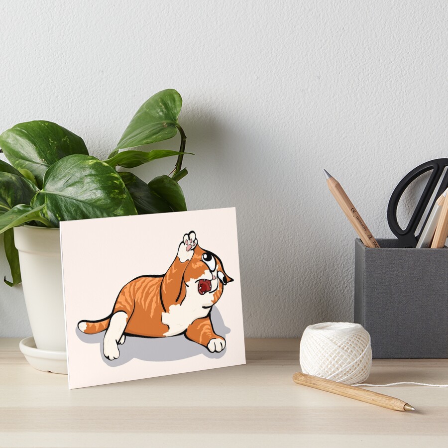 Item preview, Art Board Print designed and sold by Puffle-.