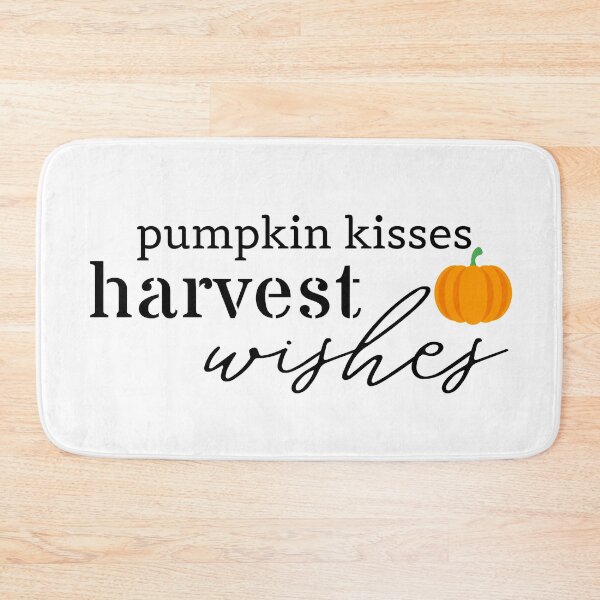 Item preview, Pumpkin Kisses Harvest Wishes Fall Sayings designed and sold by HappyPeeps.