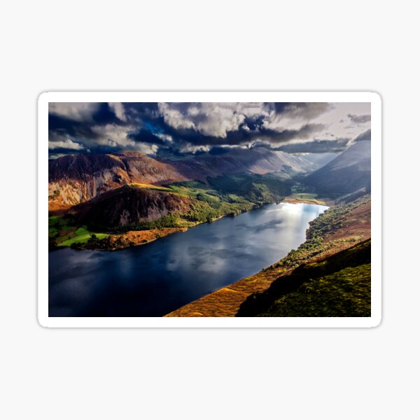 Ennerdale Water, Cumbria Lake District Sticker