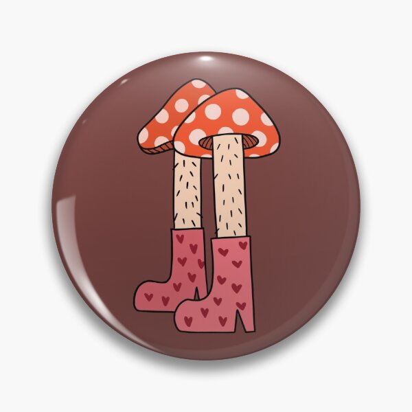 Item preview, Red mushroom boots designed and sold by Ashleysnook.