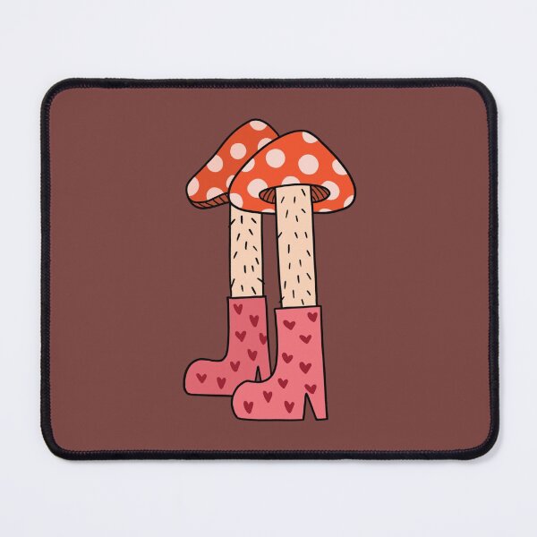 Item preview, Red mushroom boots designed and sold by Ashleysnook.