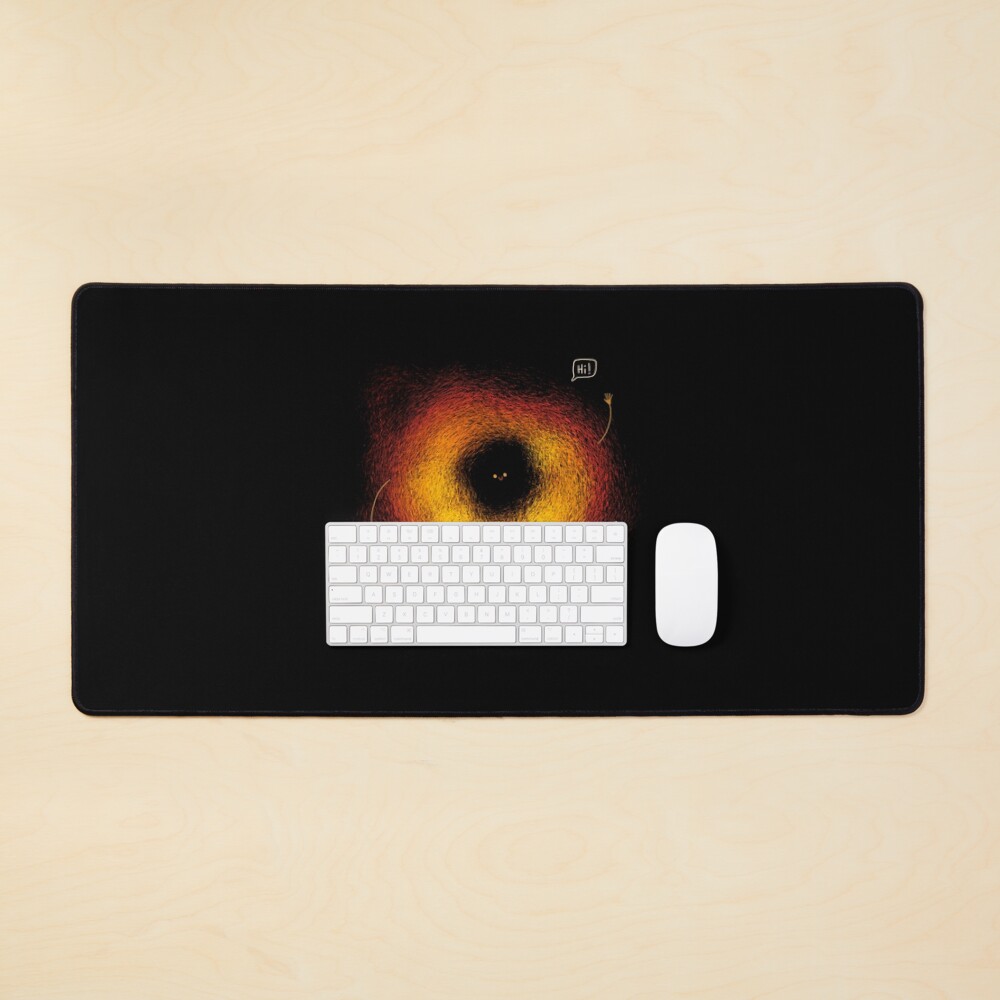 The Black Hole Mouse Pad