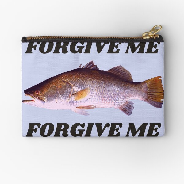 Forgive Me - Funny Bad Translation English Quote Zipper Pouch