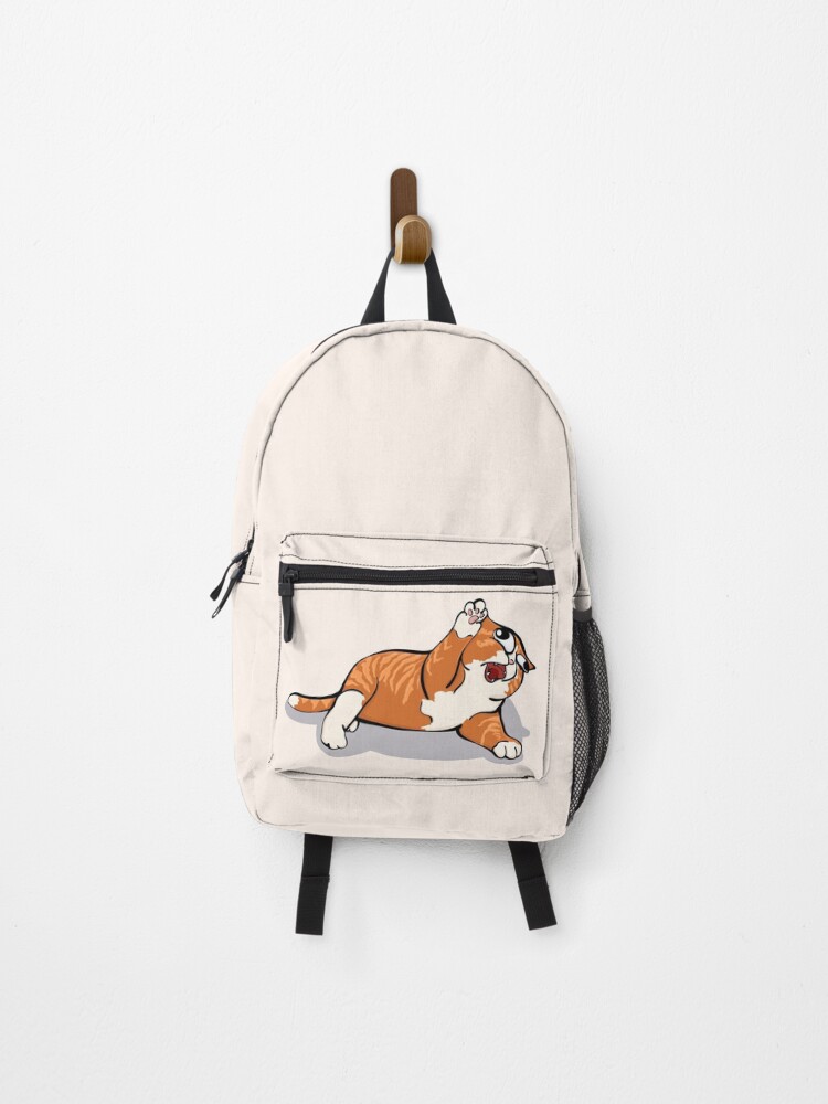 Thumbnail 1 of 3, Backpack, Screaming Intensifies designed and sold by Puffle-.
