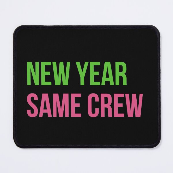 Item preview, New Year Same Crew //  Pretty Girls 20 Pearls - Pink & Green designed and sold by GLifestyle.