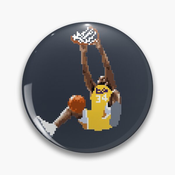Item preview, Shaq Pixel Dunk Qiangy designed and sold by qiangdade.