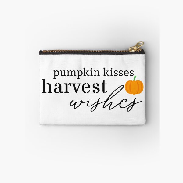 Item preview, Pumpkin Kisses Harvest Wishes Fall Sayings designed and sold by HappyPeeps.