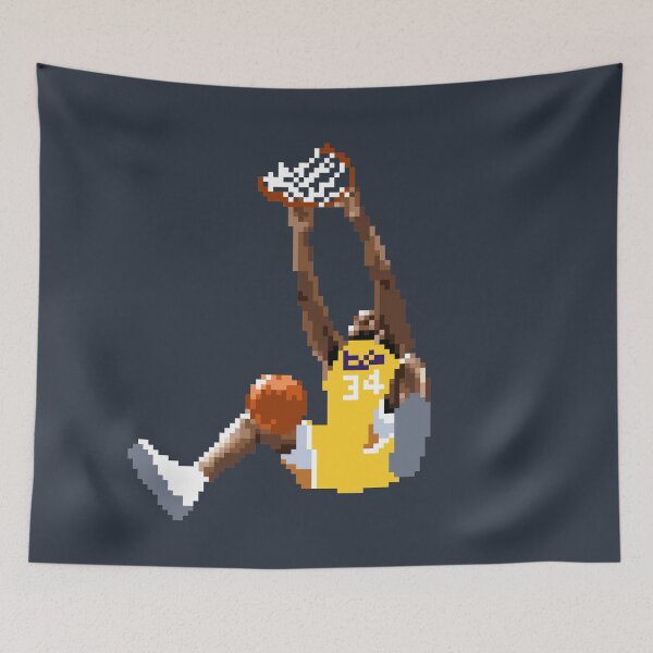 Item preview, Shaq Pixel Dunk Qiangy designed and sold by qiangdade.