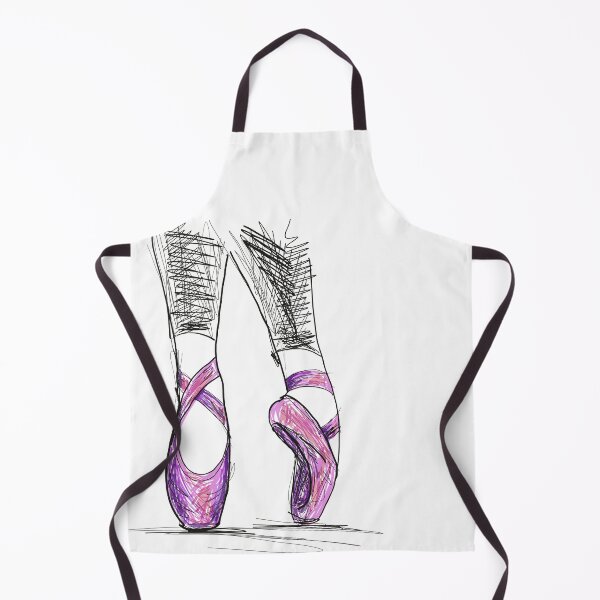 Aperçu de l'œuvre Illustration de chaussures de ballet ballerine de danse créée et vendue par Aroastock.