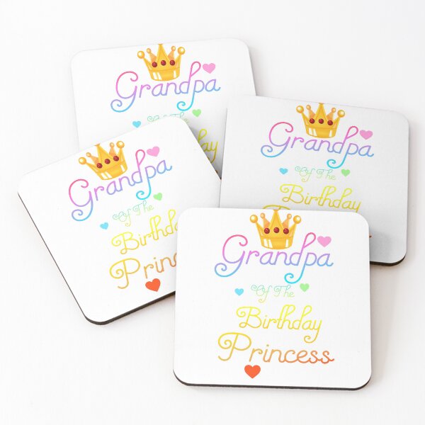 Item preview, Grandpa of the Birthday Princess designed and sold by Marakstore.