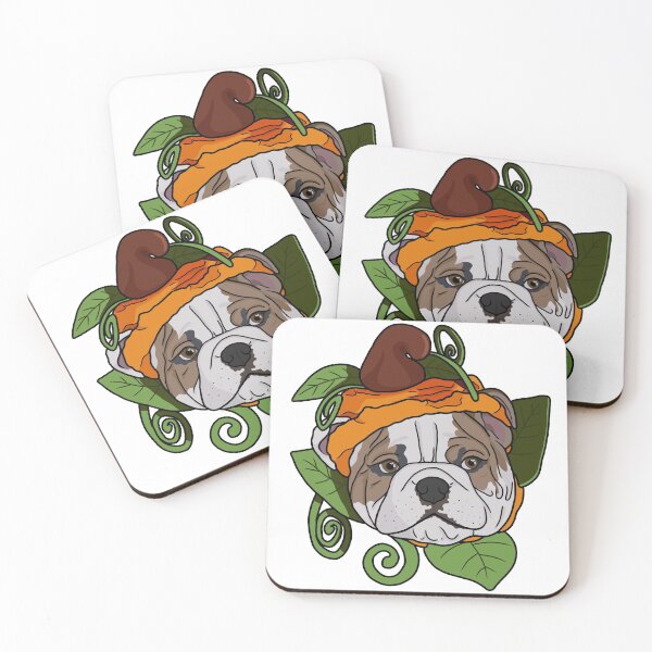 Item preview, Festive Bulldog designed and sold by MasonsTinyPets.