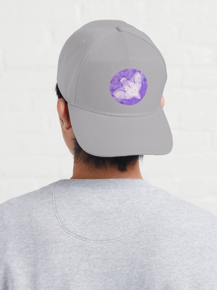 Light Purple Colorful Bird Hat