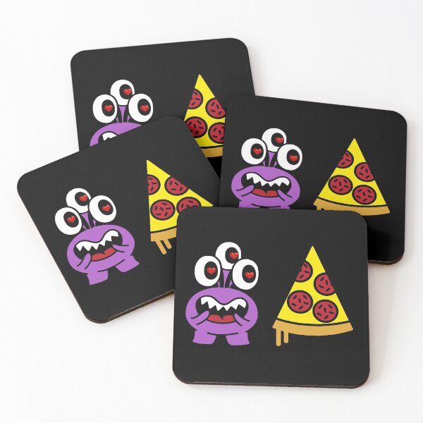 Item preview, Alien Loves Eating Pizza designed and sold by thecooltable.