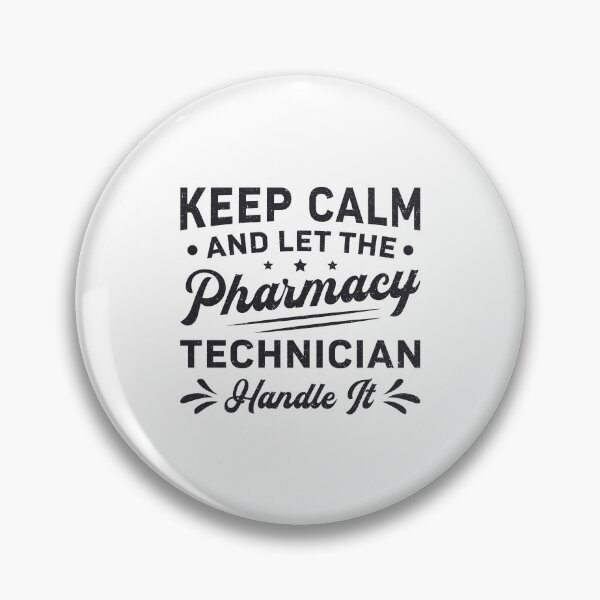 Item preview, Keep Calm Pharmacy Technician Funny Pharmacist designed and sold by tshirtconcepts.
