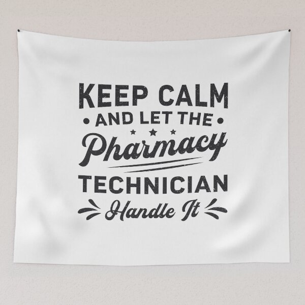 Item preview, Keep Calm Pharmacy Technician Funny Pharmacist designed and sold by tshirtconcepts.