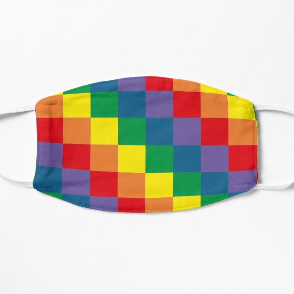 Colorful geometry Flat Mask