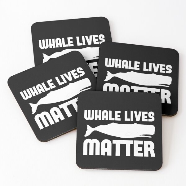 Item preview, Whale lives matter design whit a sperm whale. We have to protect the whales!  designed and sold by NobelFashion.