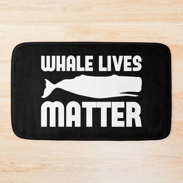 Item preview, Whale lives matter design whit a sperm whale. We have to protect the whales!  designed and sold by NobelFashion.