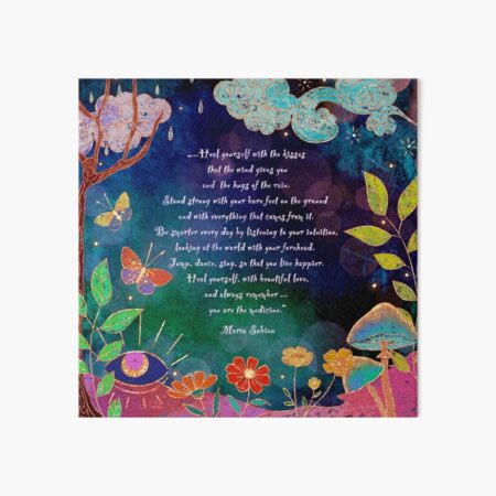 Item preview, Poem Of María Sabina 2 designed and sold by Olivia Bürki.