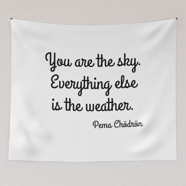 Item preview, You are the sky. Everything else is the weather. designed and sold by Euskadaz.