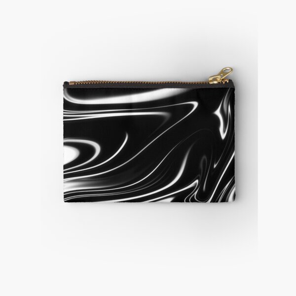 Item preview, black white psychedelic swirl trippy artwork abstract acrylic designed and sold by Golden-place.