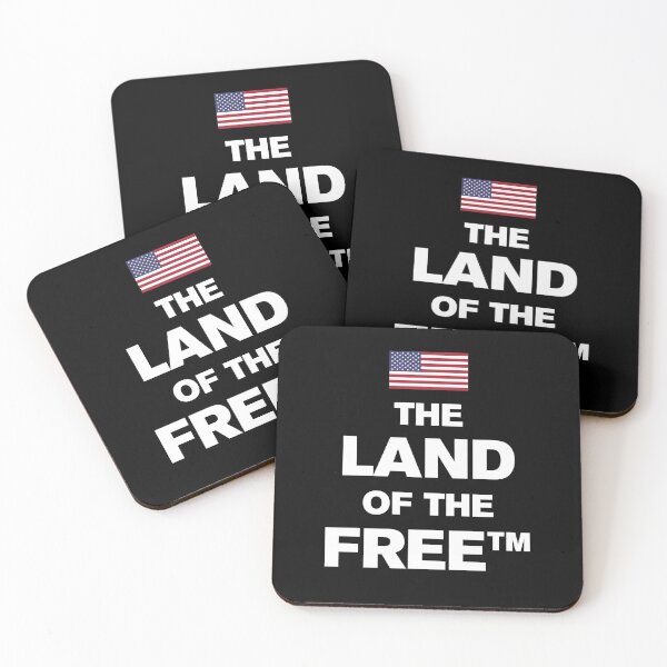 Item preview, The Land Of The Free - Trademark designed and sold by BaseDemocracy.