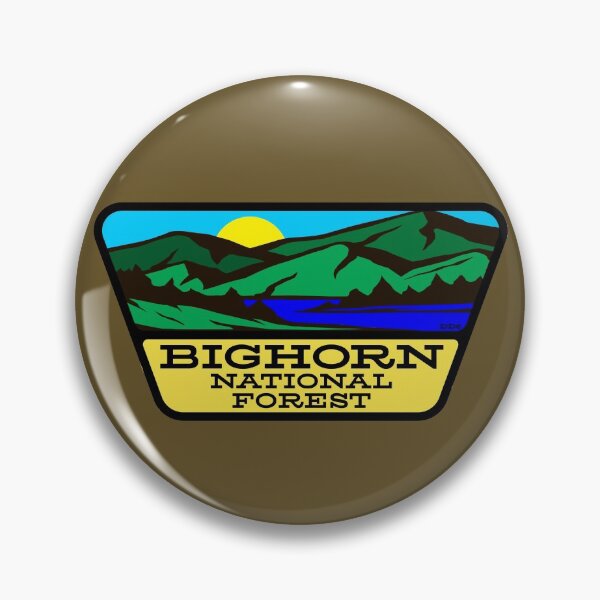 Item preview, Bighorn National Forest Wyoming Sign WY designed and sold by DESTINATIONS DECAL.