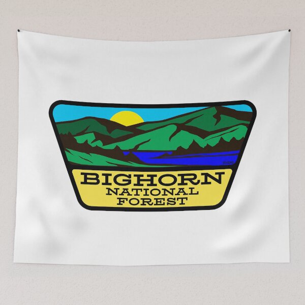 Item preview, Bighorn National Forest Wyoming Sign WY designed and sold by DESTINATIONS DECAL.