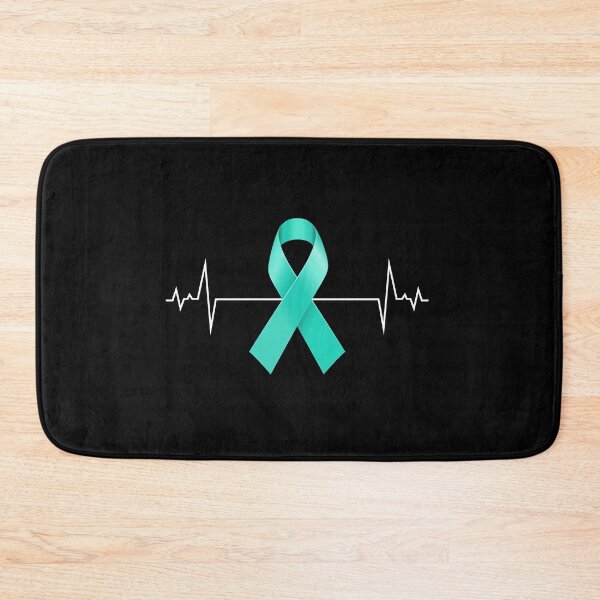 Item preview, Ovarian Cancer Awareness Heartbeat designed and sold by CuteDesigns1.