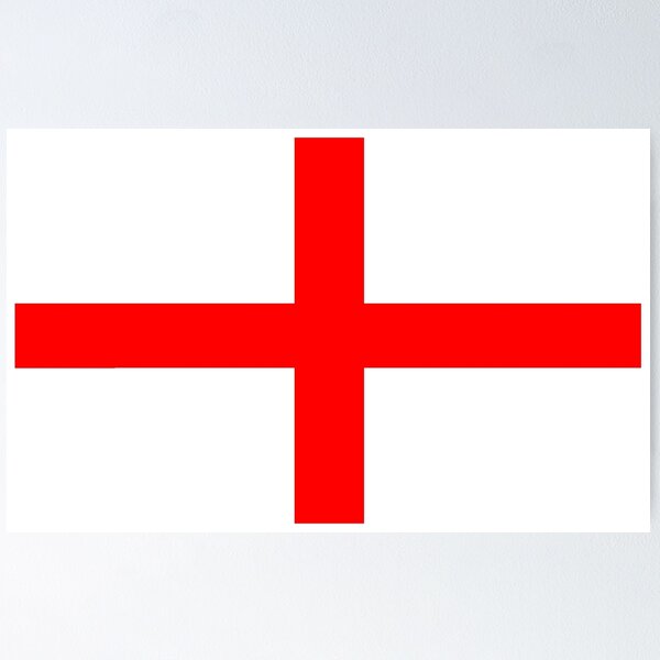 Item preview, English / England / St. George Cross Flag by Orikall designed and sold by HippieWorks.