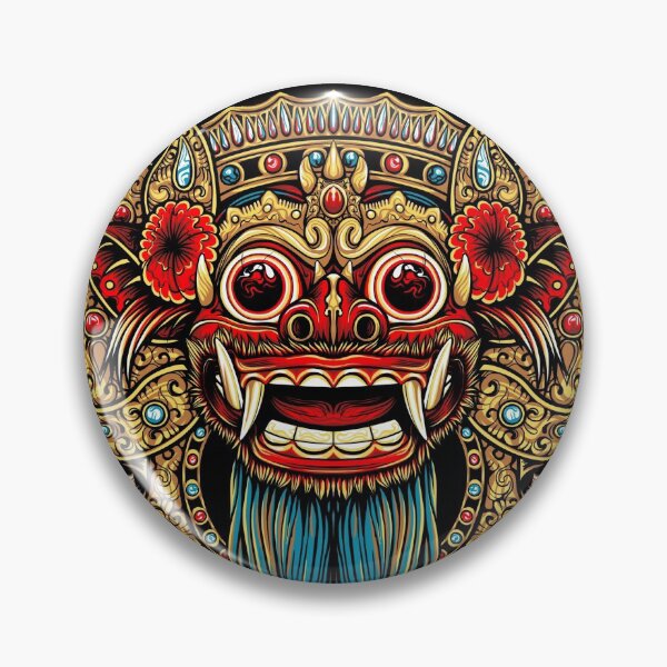 Item preview, Balinese Barong Illustration Vector designed and sold by Goba Bali Studio.