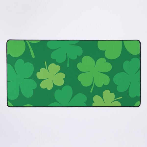Item preview, Lucky 4 Leaf Clover Pattern designed and sold by Design Minds Boutique.