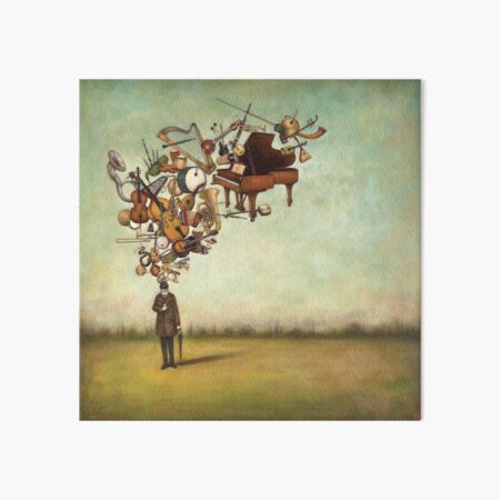 Thanks For The Melodies Art Board Print