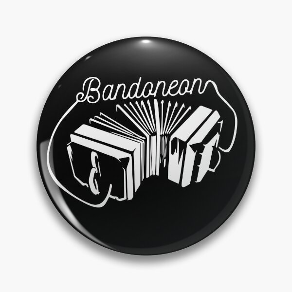 Item preview, Image of bandoneon in white designed and sold by munaykidisenios.